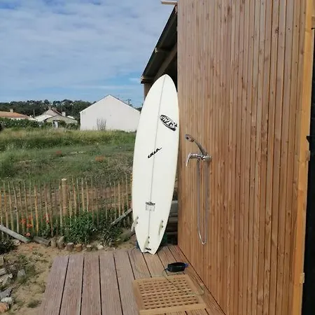 Maison En Bois A Quelques Minutes De La Longeville-sur-Mer